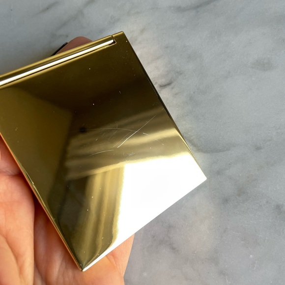 YSL Makeup Mirror Gold with Logo Yves Saint Laurent - Picture 5 of 5